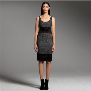 • Narciso Rodriguez Pieced Tweed Sheath Dress 6